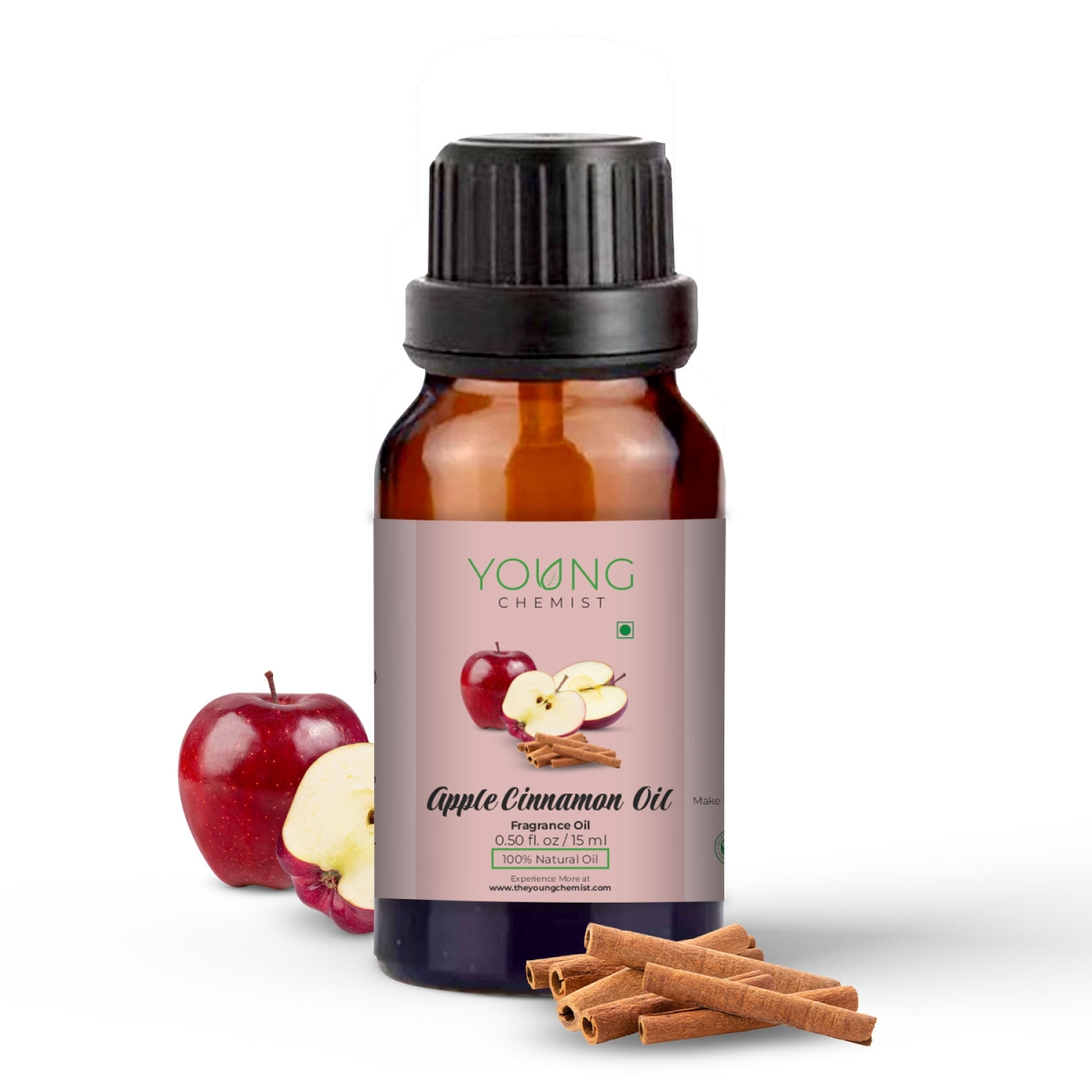 Apple Cinnamon Fragrance Oil - 15 ml (premium Grade)