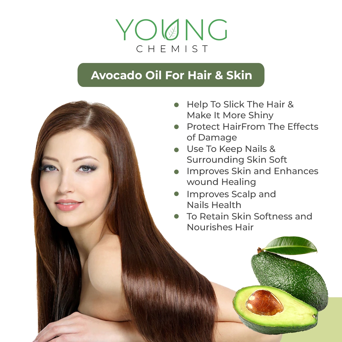 Avocado oil Avocado oil for hair Avocado oil for skin